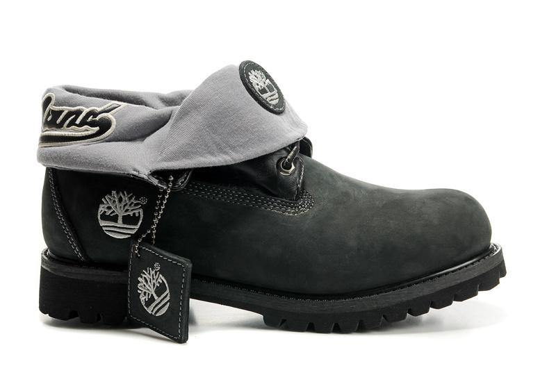 timberland roll top noir