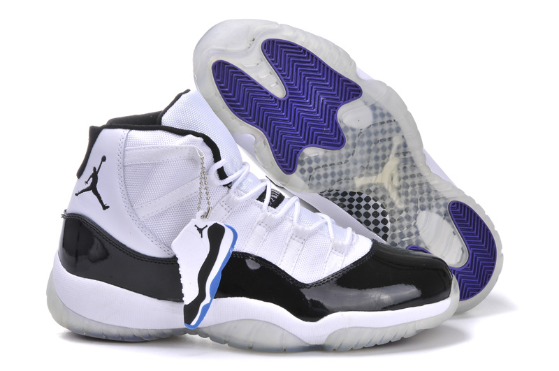 jordan retro 11 purple and white